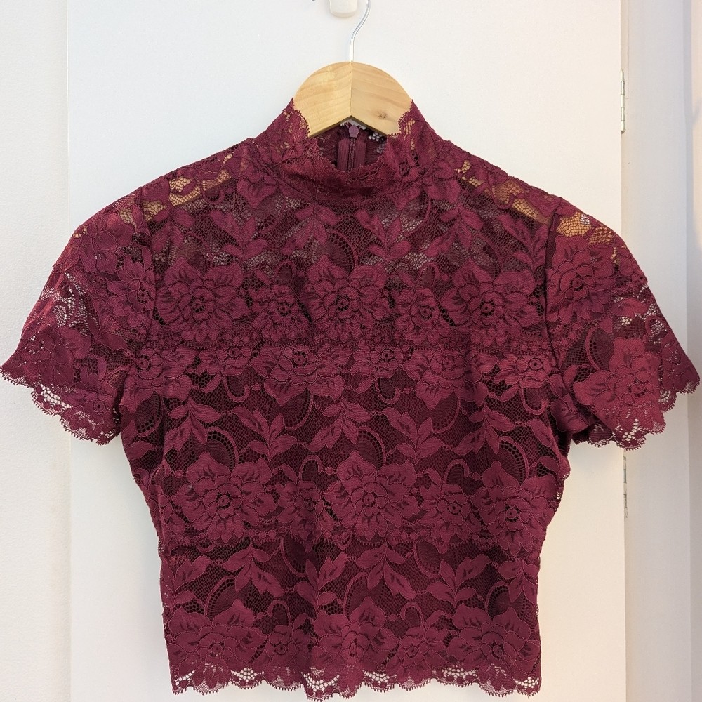 Guess Lace Crop Top